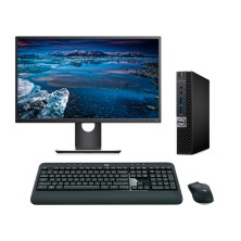 DELL OptiPlex 5050 Mini Pc Core i5 6500T | LCD 23" | 16 GB | 256 NVMe  | TEC. Y RATÓN INALÁMBRICO | HDMI | DP | Adaptador VGA