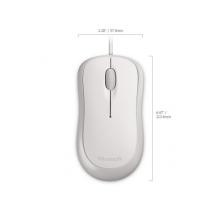 Microsoft Basic Optical Mouse for Business Raton ambidextro usb tipo a optico 800dpi blanco