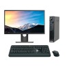 Lenovo ThinkCentre M92P Mini PC Core i7 3770 3.4 GHz LCD 22" | 8GB | 240 SSD | Tec. y raton inalambrico | DP | Adaptador VGA