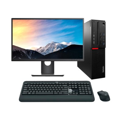 Lenovo ThinkCentre M900 SFF Core i7 6700 3.4 GHz | LCD 22" | 16 GB | 240 SSD | TEC. Y RATÓN INALAMBRICO | DP | VGA