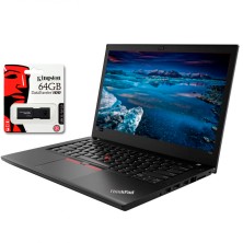 Lenovo ThinkPad T480 Core i5 8350U 1.7 GHz | 8GB | 256 NVME | WEBCAM | WIN 11 PRO | PINCHO 32GB