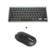 Kit Bundle Teclado y Ratón iggual Yin | Bluetooth | 1600 DPI | Negro