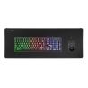 Combo Gaming Mars Gaming MCPX 3in1 RGB | USB 2.0 | Francés | Negro