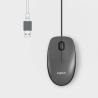 Logitech M100 | Ratón con cable óptico 1000 DPI