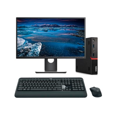 Lenovo ThinkCentre M900 Mini PC Core i5 6500T 2.5 GHz | LCD | 16GB | 256NVMe | WIFI | TEC. Y RATÓN INALAM. | DP
