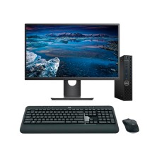 DELL OptiPlex 3050 Mini Pc Core i7 6700 | LCD23" | 16GB | 256NVMe | WIFI | TEC. Y RATÓN INALÁMBRICO | HDMI | DP | AdaptadorVGA