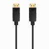 CABLE DISPLAYPORT AISENS | 4K | 60HZ | DP/M-DP/M | 2.0M | NEGRO
