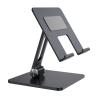 AISENS Soporte de Sobremesa Tamaño XXL Ajustable (2 Pivotes) para Movil / Tablet, Gris