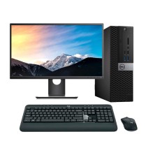 Dell OptiPlex 5070 SFF Core i7 8700 3.0 GHz con Pantalla de 22" | 16GB DDR4 | 256 NVMe | Tec. y raton inalambrico