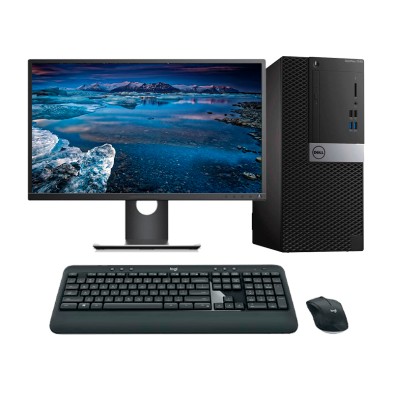 Dell OptiPlex 7040 MT Core i5 6500 3.2 GHz | LCD | 16 GB | 256 NVMe | WIFI | TEC. Y RATÓN INALAMBRICO | HDMI | DP