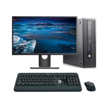 HP EliteDesk 800 G1 SFF Core i7 4770 3.4 GHz | LCD 23" | 8 GB | 240 SSD | WIFI | TEC. Y RATÓN INALÁMBRICO | DP | VGA