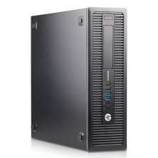 Ordenador de sobremesa reacondicionado HP EliteDesk 800 G1 SFF Core i7 con 16GB y 256 SSD.