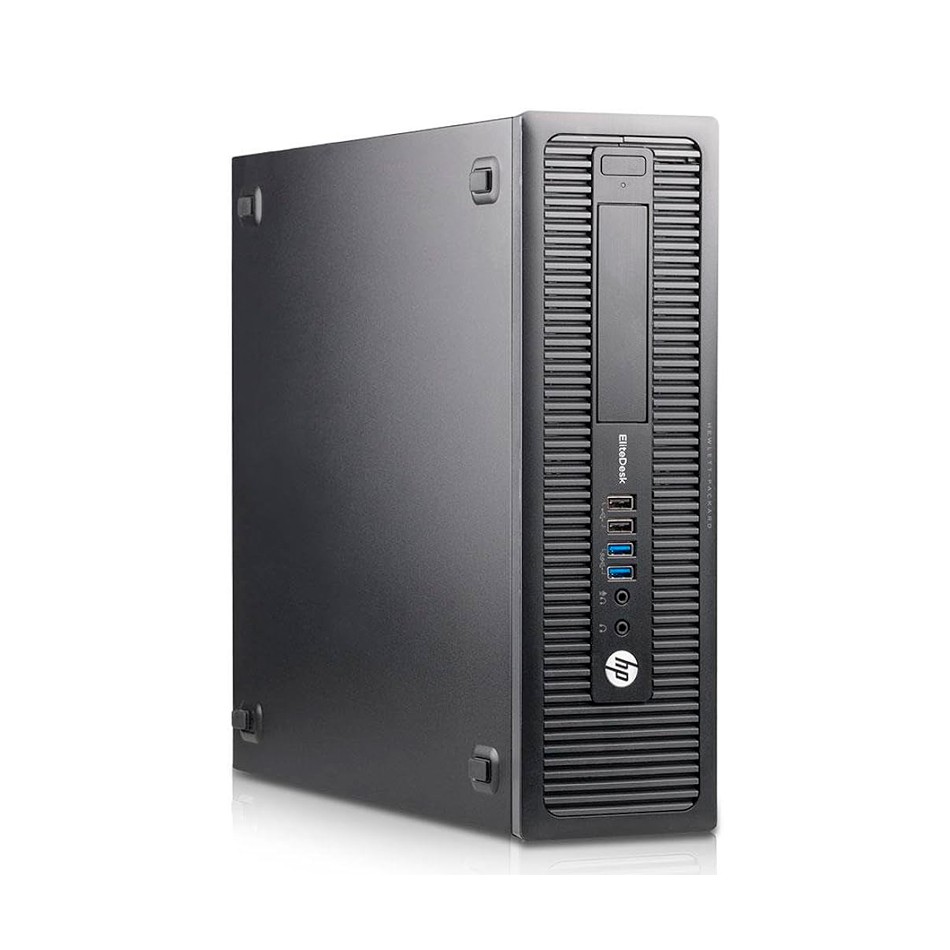 Ordenador de sobremesa reacondicionado HP EliteDesk 800 G1 SFF Core i7 con 16GB y 256 SSD.