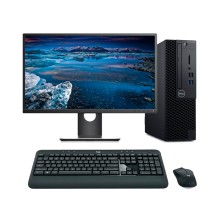 DELL Optiplex 3060 SFF Core i5 8500 3.0 GHz | LCD 23" | 16 GB | 256 NVMe | TEC. Y RATÓN INALAMBRICO | HDMI | DP | VGA