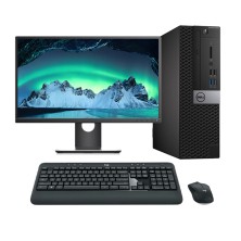 DELL Optiplex 5050 SFF Core i7 6700 3.4 GHz con Pantalla de 24"