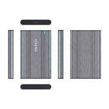 Caja Externa para Disco Duro de 2.5' Aisens ASE-2526GR/ USB 3.1/ Sin tornillos