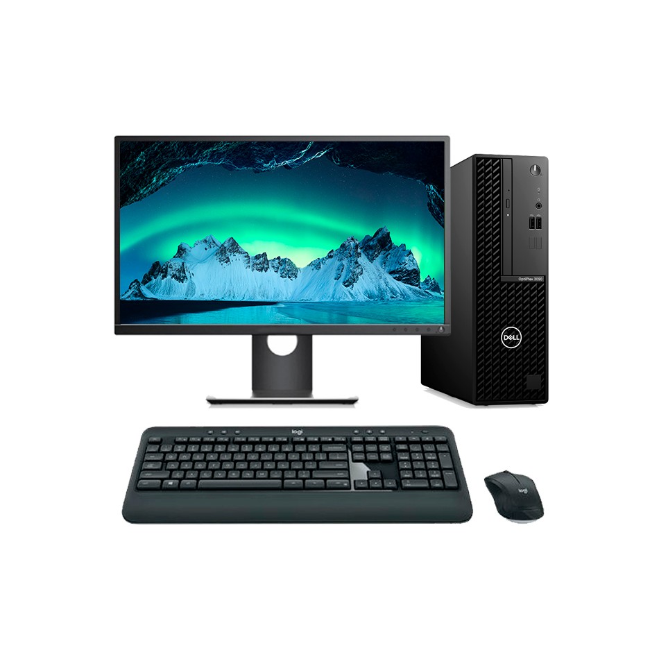 Ordenador de sobremesa reacondicionado Dell Optiplex 3090 SFF i5 10505 con pantalla