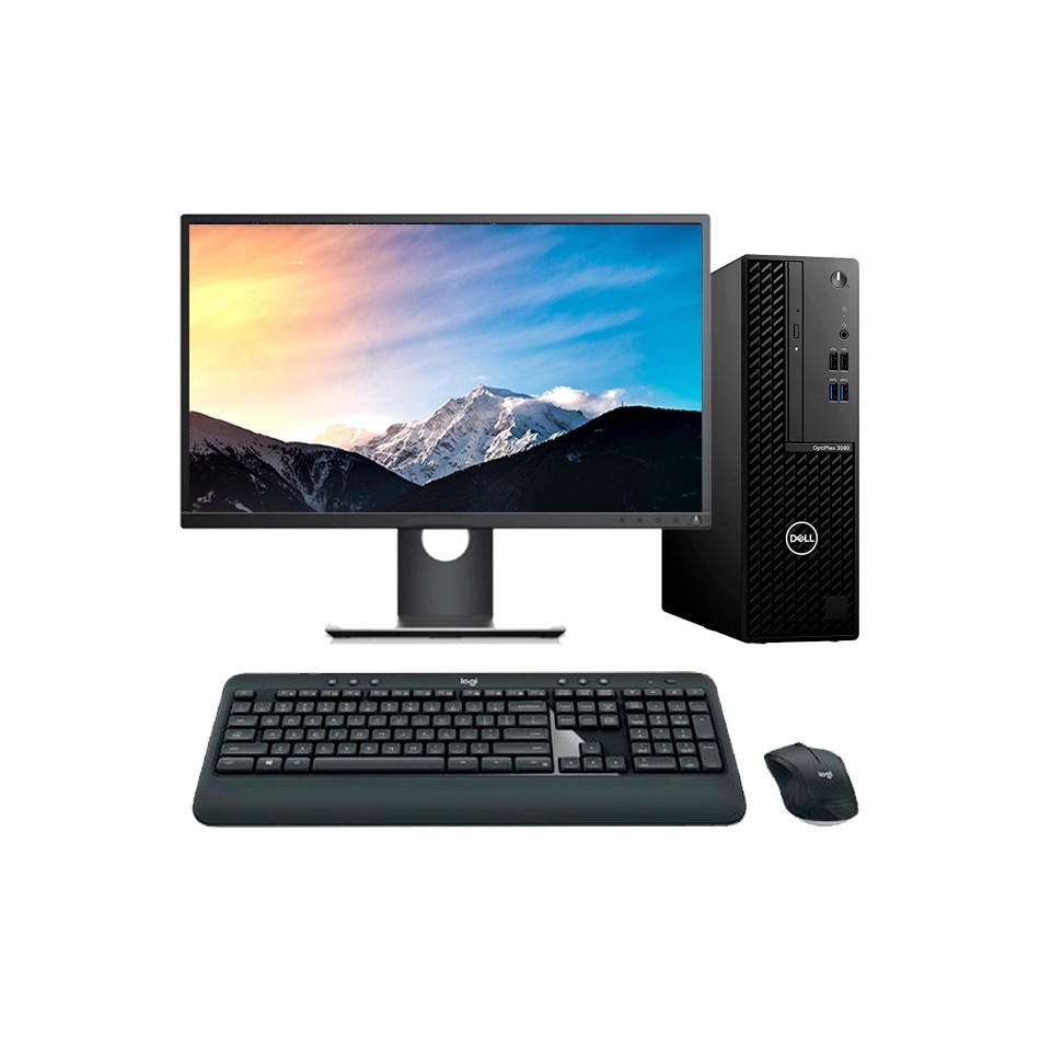 Ordenador de sobremesa reacondicionado Dell OptiPlex 3080 SFF i5 10500 con monitor