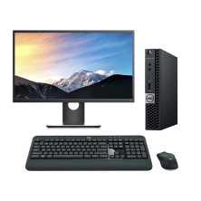 DELL Optiplex 7060 MINI PC Core i7 8700 3.2 GHz con Pantalla de 22"