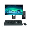 Dell Optiplex 5070 Mini PC Core i5 9400T 1.8 GHz| LCD 24" | 16 GB | 256 NVMe | Tec. y ratón inalámbrico | DP