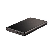 CAJA EXTERNA PARA DISCO DURO | TOOQ TQE-2510B | 2.5" | SATA I a III | 480 Mbps | USB | NEGRO