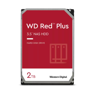 DISCO DURO | WD RED PLUS WD20EFPX | 2TB | SATA3 | HDD | 3.5 PULGADAS