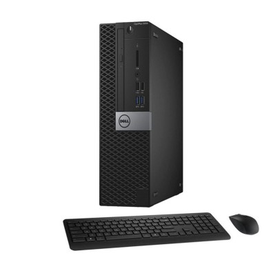 DELL Optiplex 5050 SFF Core I7 7700T | 8 GB | 512 SSD | WIFI | TEC. Y RATÓN INALÁMBRICO | HDMI | DP | LECTOR | Adaptador VGA