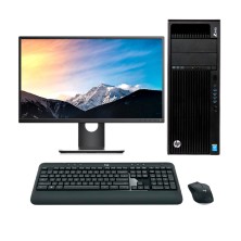 HP Workstation Z440 Xeon E5 1620 V3 3.5 GHz | LCD 22" | 16 GB | 256 SSD | TEC. Y RATÓN INALAMBRICO | DP | Adaptador VGA