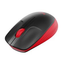 RATON LOGITECH M190 INALAMBRICO NEGRO/ROJO