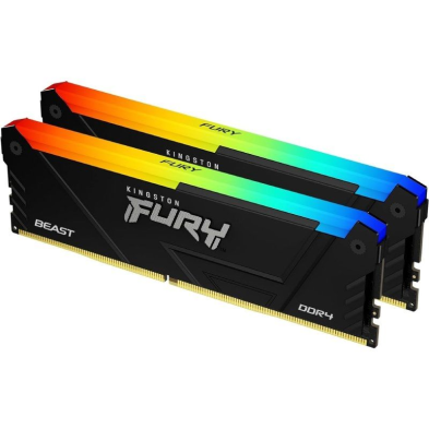 Memoria RAM Kingston FURY Beast RGB | 32GB (2 x 16GB) | DIMM | 3200MHz