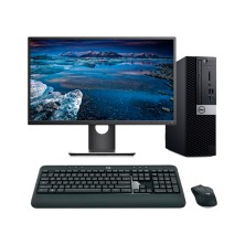 Dell Optiplex 7070 SFF Core i5 9500 | LCD 23" | 16 GB | 256 NVMe | TEC. Y RATÓN INALAMBRICO | DP | LECTOR | Adaptador VGA