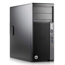 HP WorkStation Z230 Xeon E3 1225V 3.2 GHz | 16 GB | 240 SSD | WIFI | WIN 10 | DP | LECTOR | Adaptador VGA