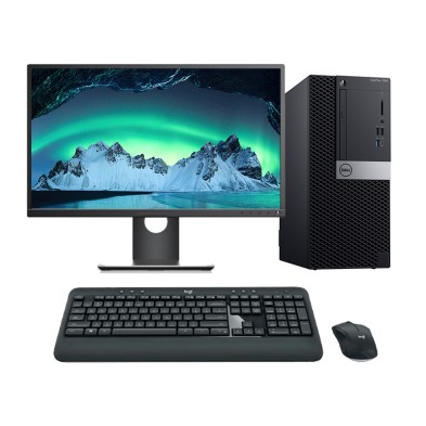 Dell Optiplex 7060 MT Core i5 8500 3.0 GHz | LCD | 16 GB | 256 NVMe | WIFI | TEC. Y RATÓN INALAMBRICO | WIN 11 | DP | LECTOR
