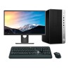 HP EliteDesk 600 G4 MT Core i5 8500 3.0 GHz | LCD 22" | 16GB | 256NVMe | TEC. Y RATÓN INALAMBRICO | DP | LECTOR | ADAPTADOR VGA