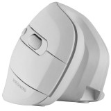 Ratón gaming Mars Gaming MMW-ERGOPRO blanco, vista lateral del diseño vertical
