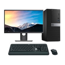 DELL Optiplex 5040 MT Core i7 6700 | LCD 22" | 16 GB | 256 NVMe | TEC. Y RATÓN INALAMBRICO | HDMI | DP | LECTOR | Adaptador VGA