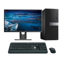 DELL Optiplex 5040 MT Core i7 6700 | LCD 23" | 16 GB | 256 NVMe | TEC. Y RATÓN INALAMBRICO | HDMI | DP | LECTOR | Adaptador VGA