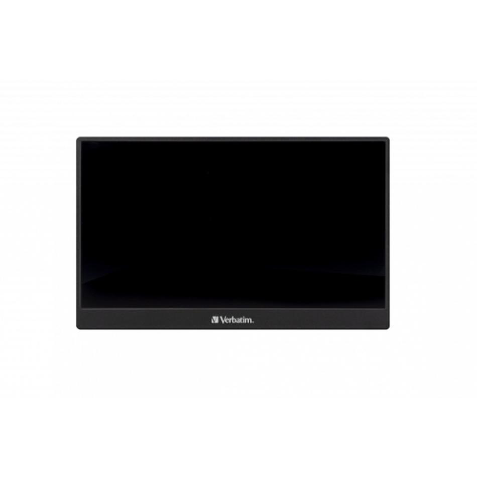 Verbatim 49590 pantalla para PC 35,6 cm (14") 1920 x 1080 Pixeles Full HD Negro