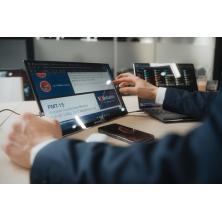 Verbatim 49593 pantalla para PC 43,9 cm (17.3") 1920 x 1080 Pixeles Full HD Pantalla táctil Negro