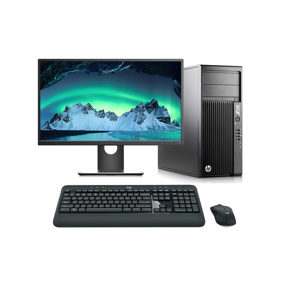 HP WorkStation Z230 Core i7 4790 3.6 GHz LCD 24"