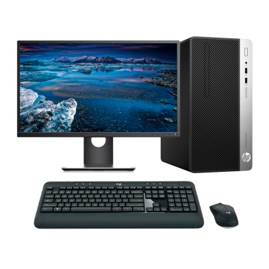 HP Prodesk 400 G4 MT Core i5 7500 | LCD | 16 GB | 240 SSD | WIFI | TEC. Y RATÓN INALAMBRICO | DP
