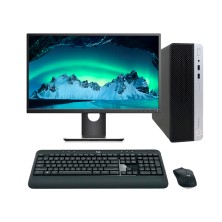 HP ProDesk 400 G6 SFF Core i5 9600 3.1 GHz | LCD 24" | 16 GB | 256 NVMe | TEC. Y RATÓN INALAMBRICO | DP | VGA
