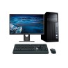 HP Workstation Z240 SFF Core i7 7700 3.6 GHz LCD 23" | 16 GB | 250 NVME | WIN 10 | DP | LECTOR | Adaptador VGA
