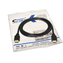 Cable HDMI alta velocidad, A/M-A/M, negro, 1.8m
