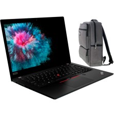 Lenovo ThinkPad X390 Core i7 8665U 1.9 GHz | 8GB | 256 NVME | WEBCAM | WIN 11 PRO | MOCHILA MINNUX