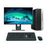 HP ProDesk 600 G4 SFF Core i5 9500T | LCD 24" | 16 GB | 256 NVMe | TEC. Y RATÓN INALAMBRICO | DP | Adaptador VGA