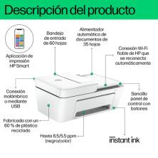 HP Impresora multifunción HP DeskJet 4220e, Color, Impresora para Hogar, Impresión, copia, escáner, HP+; Compatible con el servi