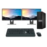 Dell Optiplex 7050 SFF Core i5 7500 | Con doble pantalla de 22" | 16GB | 256NVME | WIFI | HDMI | DP