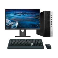 HP ProDesk 600 G5 SFF Core i7 9700 3.0 GHz | LCD 23" | 16 GB | 256 NVMe | TEC. Y RATÓN INALAMBRICO | DP | VGA