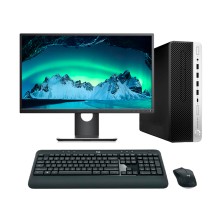 HP ProDesk 600 G5 SFF Core i7 9700 3.0 GHz | LCD 24" | 16 GB | 256 NVMe | TEC. Y RATÓN INALAMBRICO | DP | VGA